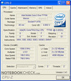 CPU-Z-Informatie over de HP Compaq 8510W GC115EA#ABD
