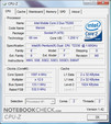 CPU-Z-Informatie over de Samsung R60-Aura T2330 Deesan
