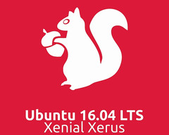 Ubuntu 16.04 LTS &quot;Xenial Xerus&quot; logo (Bron: Canonical)