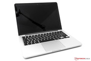 Ons testmodel: de Apple MacBook Pro 13 met Retina beeldscherm.
