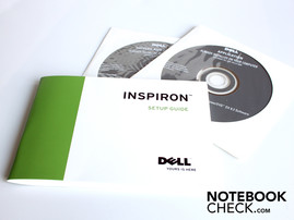 Zeldzaam, maar goed: Dell levert nog steeds een recovery CD bij de notebook.