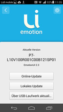 Huawei installeert Android 4.4.2 KitKat met zijn eigen EmotionUI versie 2.3.