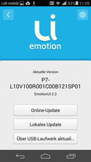 Huawei installeert Android 4.4.2 KitKat met zijn eigen EmotionUI versie 2.3.