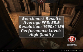 Epic Citadel Benchmark: Hoge kwaliteit