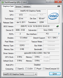 Systeem info GPUZ Intel