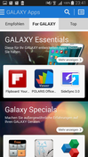 ... apps speciaal ontwikkeld voor Galaxy smartphones