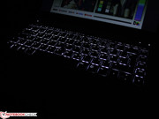 De Folio heeft ook een EliteBook-stijl verlichte toetsenbord.