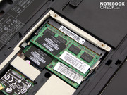 Het DDR3 geheugen bestaat uit twee modules van 2.048 MB.