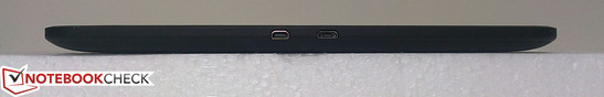 Bovenzijde: micro HDMI, micro-USB 2.0