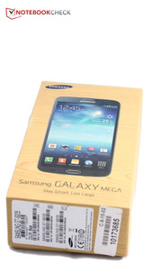 De Samsung Galaxy Mega is een phablet met een extreem groot 6,3 inch beeldscherm.
