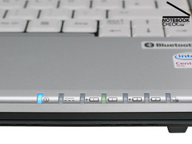 Indicator-LEDs van de FSC Lifebook S6410 02DE Indicator-LEDs van de FSC Lifebook S6410 02DE