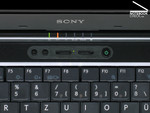 Controle Centrum van de Sony Vaio VGN-SZ61WN/C met Prestatie Selectie Knop