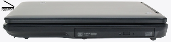 Right Side: DVD Burner