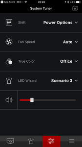 MSI Dragon Dashboard System, Tuner