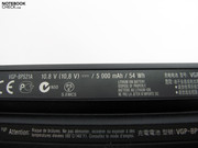 De Vaio VPC-B kan vrij lang doen met een batterij ondanks de gemiddelde capaciteit.