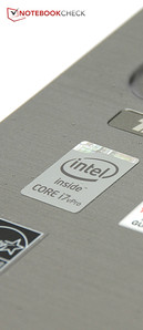 Intel's Core i7 zorgt voor genoeg rekenkracht.