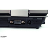 De VGA-poort levert een lagere beeld kwaliteit dan de HP 8540w