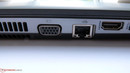 Er zijn genoeg aansluitingen, namelijk 4x USB, VGA, HDMI en LAN.
