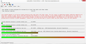 DPC-Latency: Error