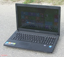 De Lenovo G510 buitenshuis.