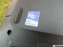 Rubberen pootjes en het Windows 8 logo.