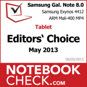 Winnaar: Samsung Galaxy Note 8.0