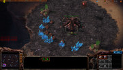 Starcraft 2 is speelbaar met medium en high instellingen. De prestaties konden de 'Ultra' instellingen niet aan.