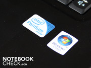 Een 2.0 GHz Intel Pentium Dual Core T4200 processor vormt het hart van de notebook. Ons testmodel beschikte over Windows Vista.