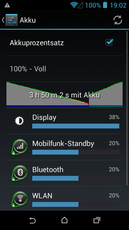 De batterij houdt het 3 uur en 50 minuten uit bij volle belasting.