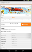 Synthetische benchmarks als de 3DMark 2013 tonen hoge prestaties voor de tablet van Asus.