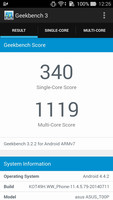 De quad-core SoC is erg snel (hier Geekbench 3).