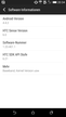 HTC heeft z'n eigen HTC Sense UI geïnstalleerd op het model (versie 6.0).