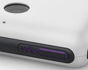 Leuk detail: de Walkman-knop. Deze kan optioneel gebruikt worden...