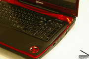 Verder heeft de Toshiba Qosmio X300 een volledig numeriek toetsenbord op normale grote.