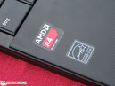 Het nogal trage systeem wordt aangedreven door een quad core, de AMD A4-5000 (4 x 1,50 GHz).