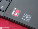 Het nogal trage systeem wordt aangedreven door een quad core, de AMD A4-5000 (4 x 1,50 GHz).