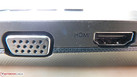 De G700 is geschikt voor presentaties en verbindingen met projectors dankzij de VGA en HDMI aansluiting.