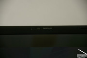 Zoals in de meeste notebooks heeft de GX620 een webcam ingebouwd in de bovenste schermrand.