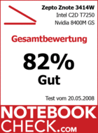 Testrapport Zepto Znote 3414W Notebook: Algemene waardering „Goed“