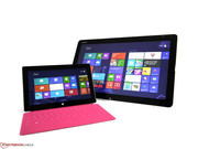 The Microsoft Surface Pro biedt Full HD resolutie...