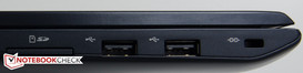 De SD kaartlezen 2x USB 2.0.