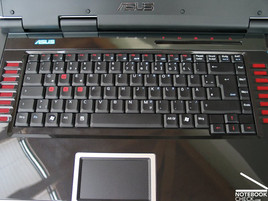 Asus G2SG Toetsenbord