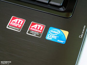 De combinatie van de Q9000 CPU en Radeon Mobility HD4870 X2 grafische kaart is jammer genoeg niet echt succesvol.