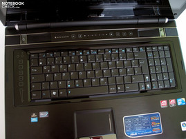 Asus W90VP toetsenbord