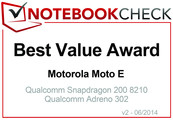 Beste Prijs/Kwaliteit in Juni 2014: Motorola Moto E