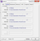 Systeeminfo CPUZ Cache