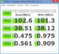 CrystalDiskMark 102 MB/s seq. schrijfsnelheid 500 GB HGST HTS545050A7E680 5400 rpm