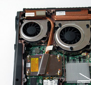 De twee ventilators vallen snel op, met een voor de CPU en de andere exclusief verantwoordelijk om de videokaart te koelen.
