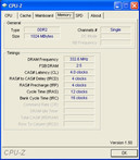 Systeem info CPUZ RAM
