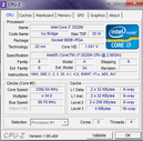 Systeeminformatie CPUZ CPU